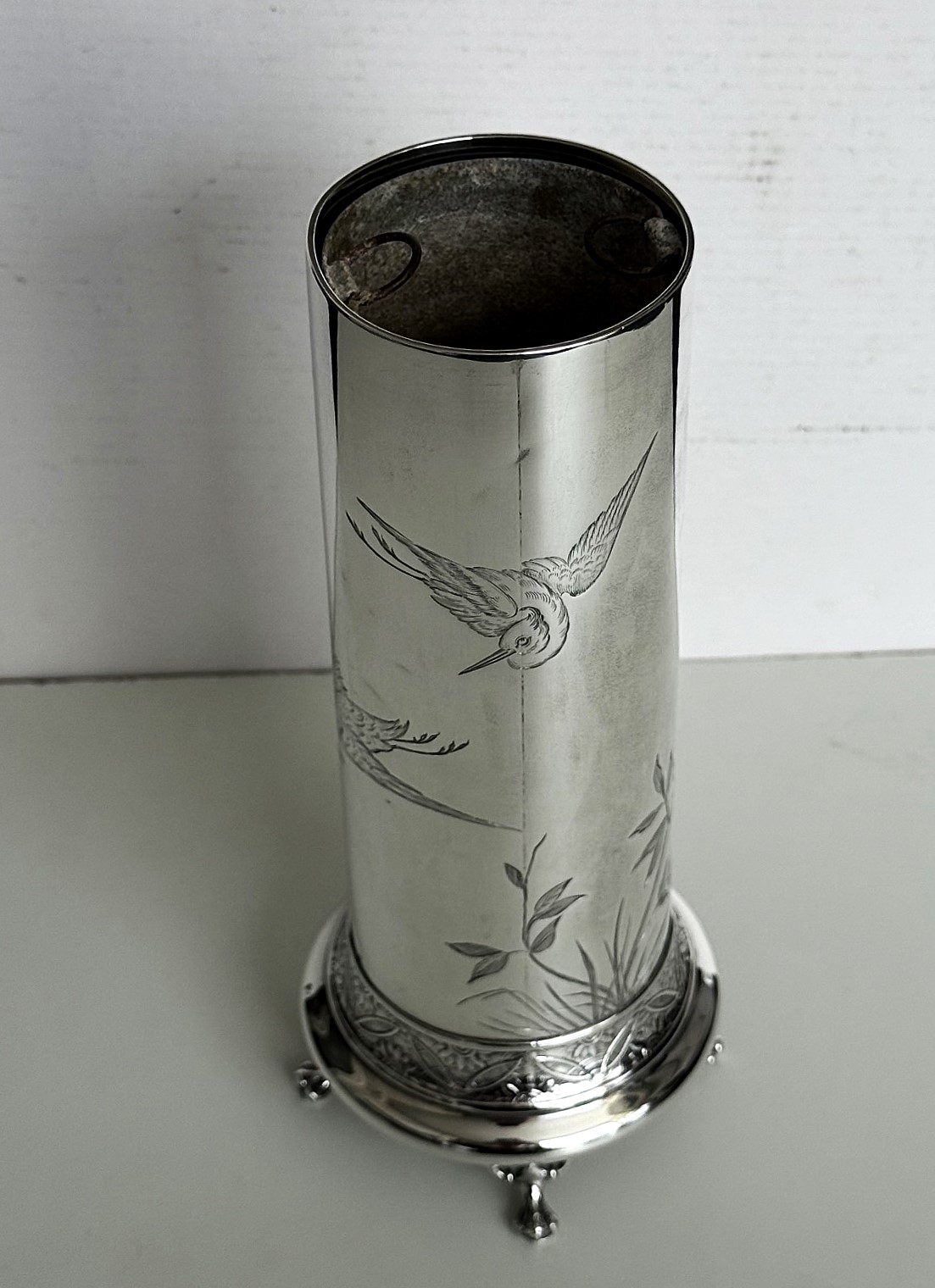 Japonesque Sterling Silber Vase Tiffany & Co. Union Square – Bild 2
