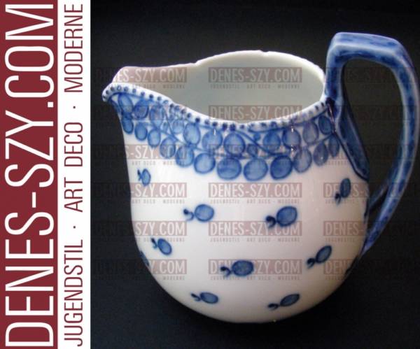 Meissen Art Nouveau porcelain, cream jug by Riemerschmid