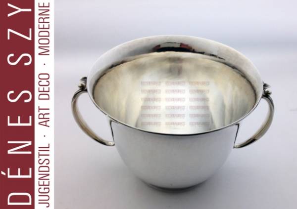 Georg Jensen silver, Harald Nielsen dish, sugar bowl 456 D