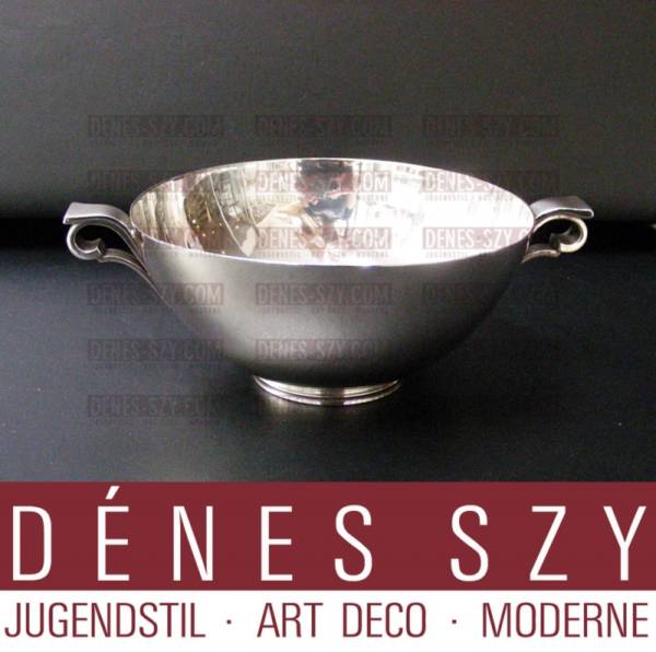 Georg Jensen silver, Pyramid pattern dish bowl 580 B