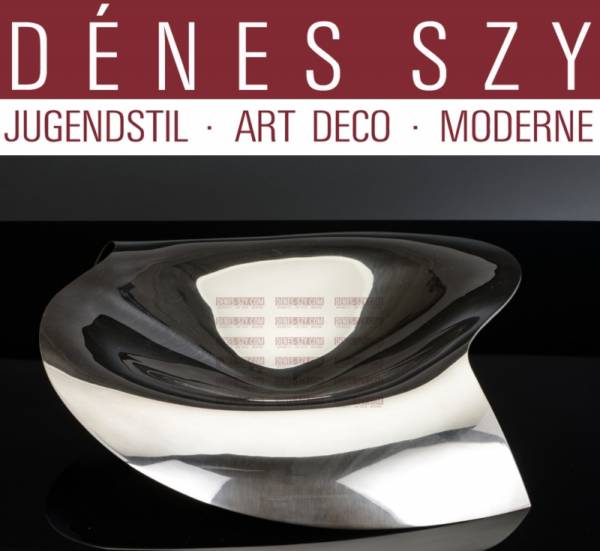 Georg Jensen silver xxl centerpiece bowl design Allan Scharff 1343