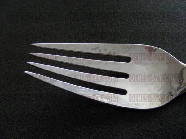 Georg Jensen silver cutlery blossom pattern dinner fork 84
