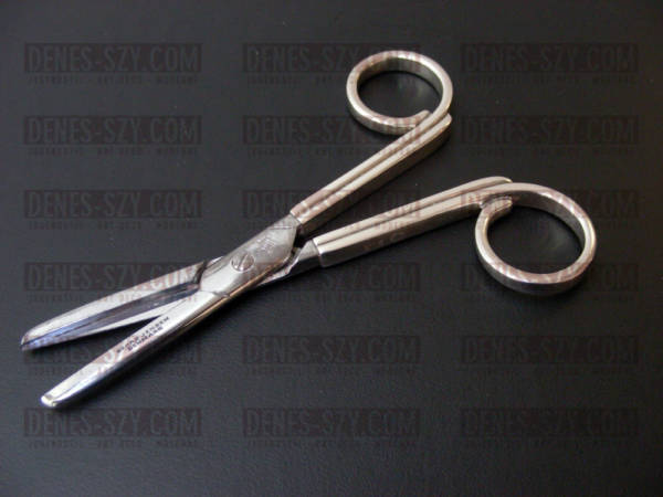 Georg Jensen silver Bernadotte pattern grape scissors