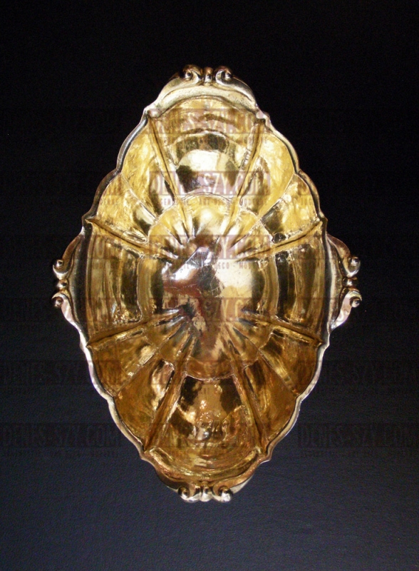 Rokkoko Silber Candis Schale, Güstrow 1780/90