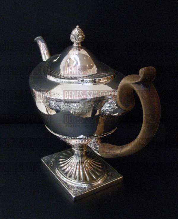 English Sterling Silver Tea Pot, Edinburgh 1796
